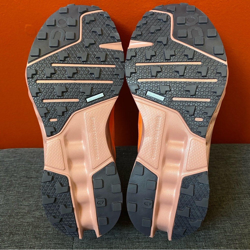 On Cloud Women's Cloudsurfer Trail Flame/Dustrose Sneakers Size 9.0 NEW - Picture 13 of 16
